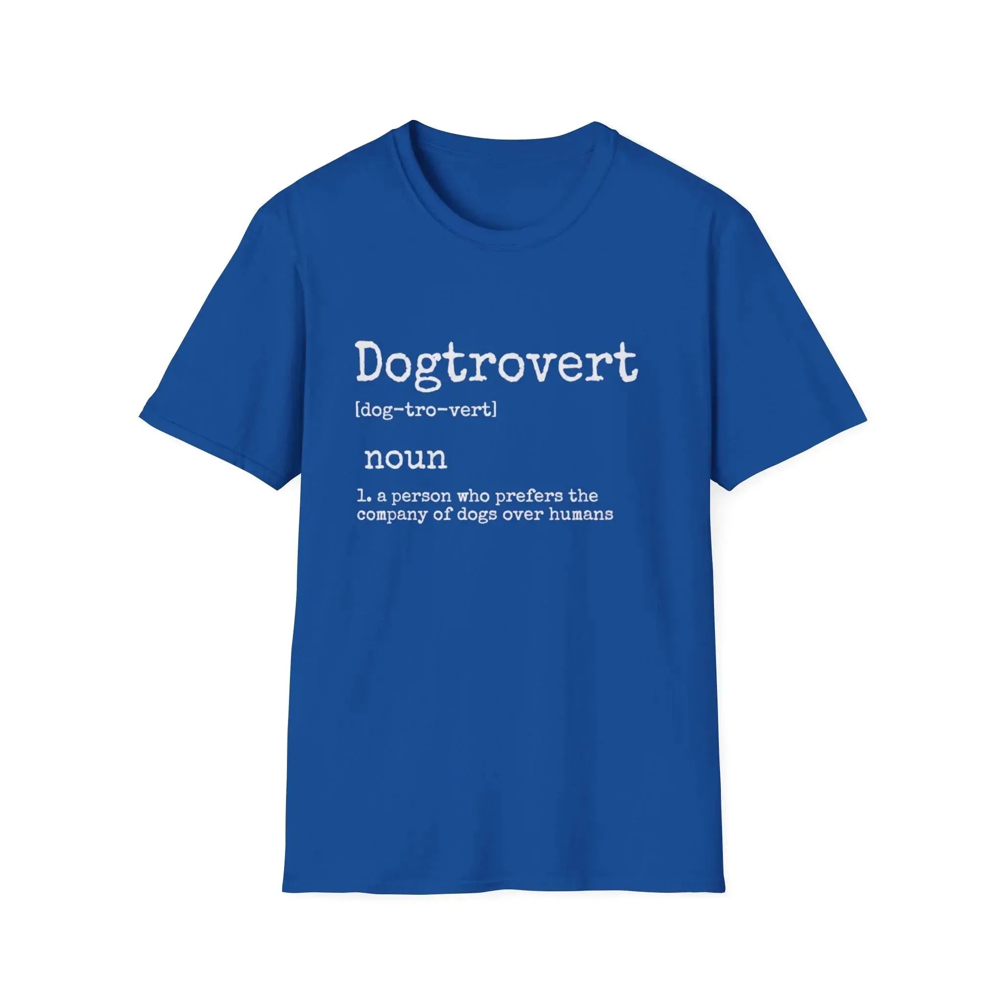 Dogtrovert Definition Graphic T Shirt - Barking Trends