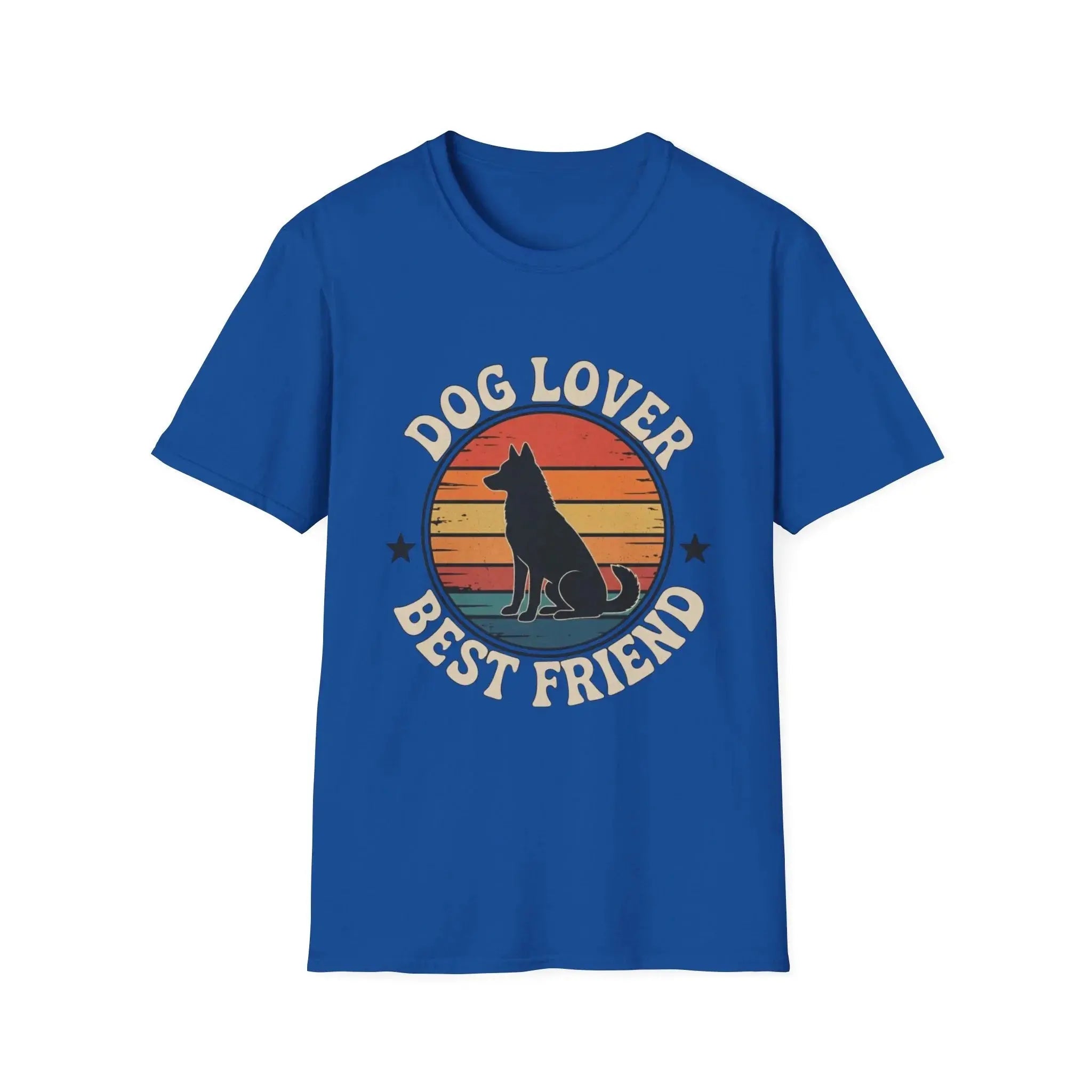 Vintage Dog Lover Sunset T Shirt - Barking Trends