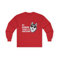 Cool Husky Sunglasses Quote Long Sleeve Shirt - Barking Trends