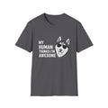 Cool Husky Sunglasses Quote T Shirt - Barking Trends