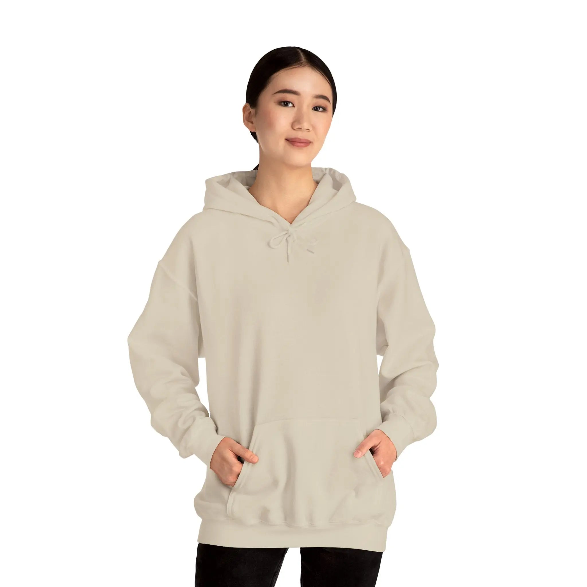 Minimal Woman Dog Bond Line Art Hoodie - Barking Trends
