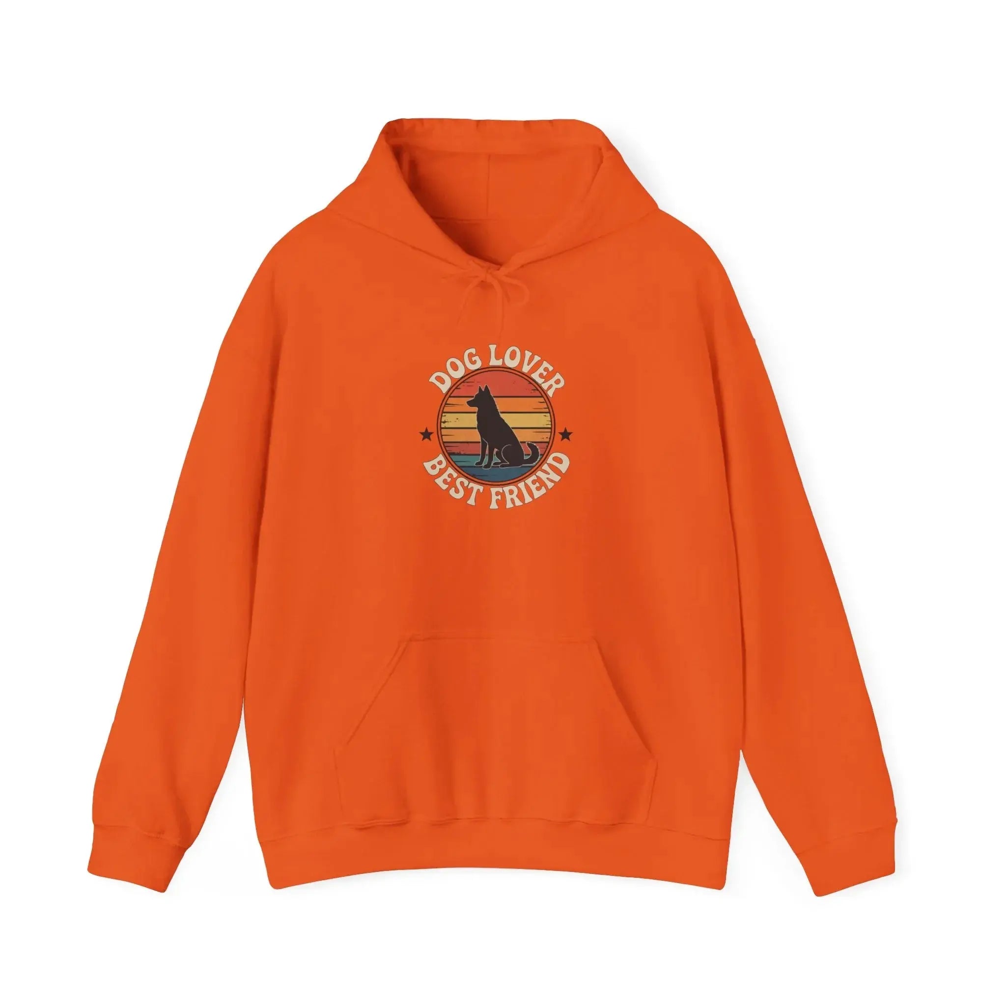Vintage Dog Lover Sunset Hoodie - Barking Trends