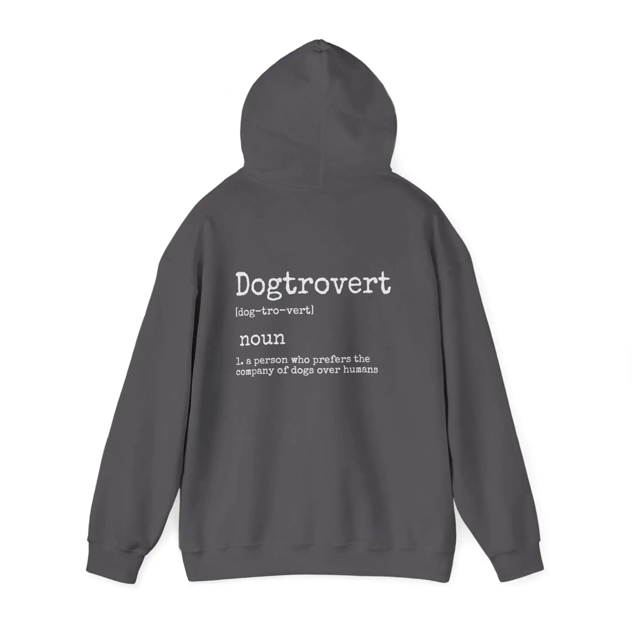 Dogtrovert Definition Graphic Hoodie - Barking Trends