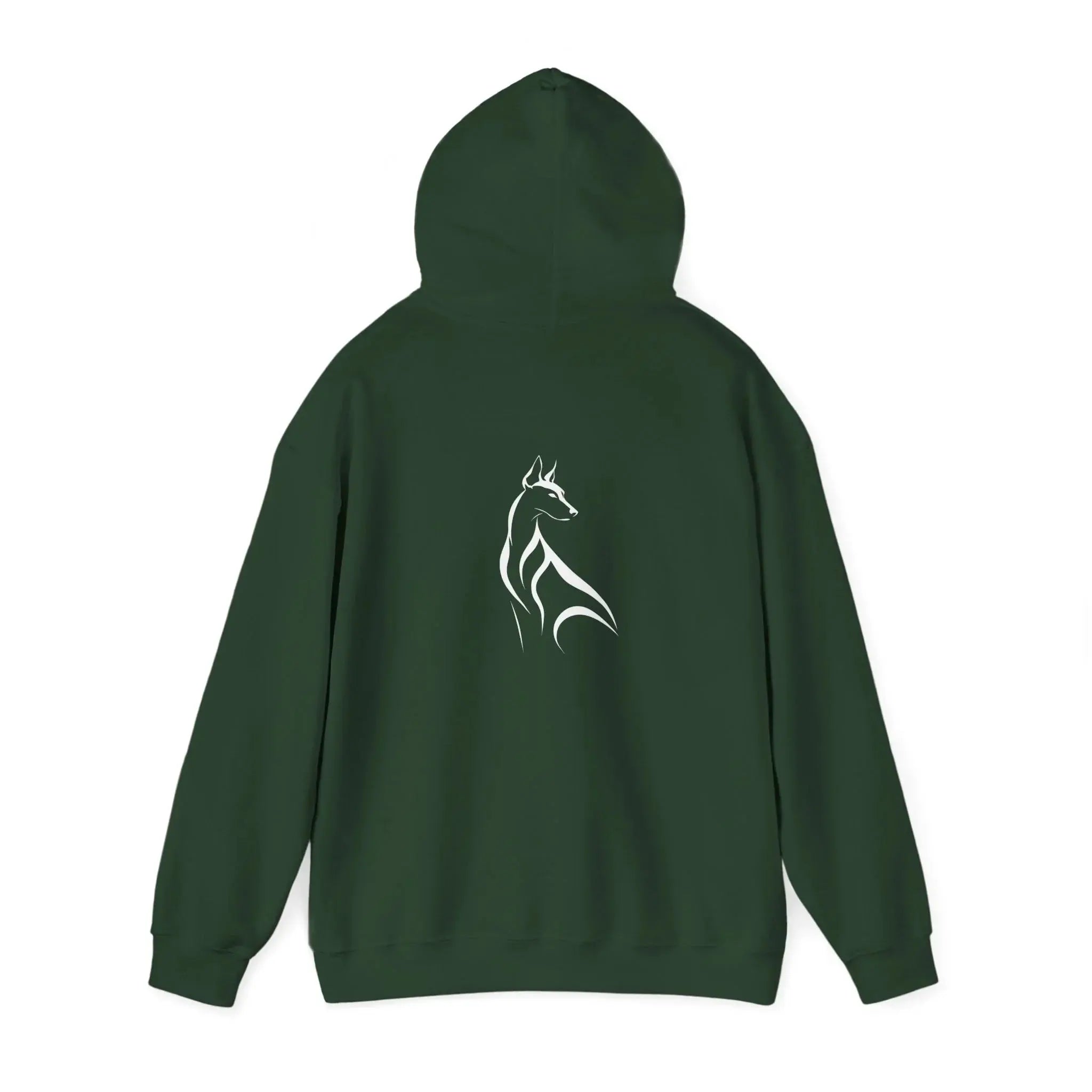 Minimalist Dog Line Art Hoodie - Barking Trends