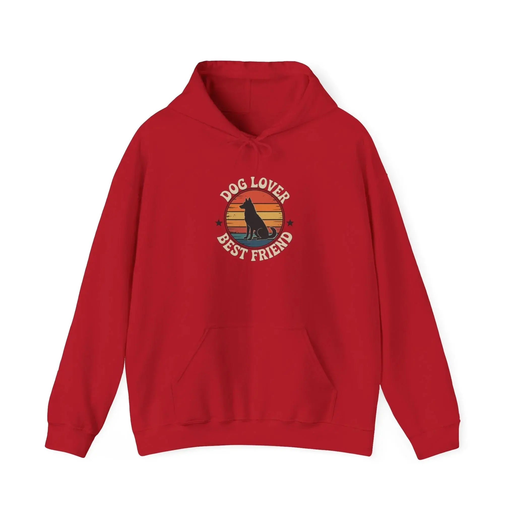 Vintage Dog Lover Sunset Hoodie - Barking Trends